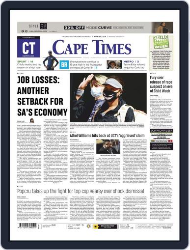 Cape Times June 2nd, 2021 Digital Back Issue Cover