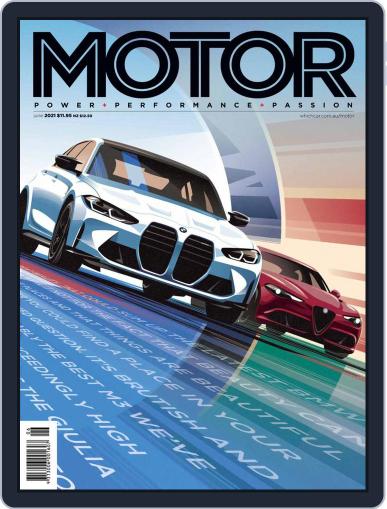 Motor Magazine Australia June 1st, 2021 Digital Back Issue Cover
