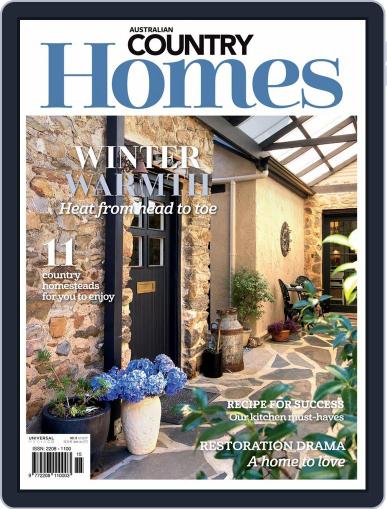 Australian Country Homes June 1st, 2021 Digital Back Issue Cover
