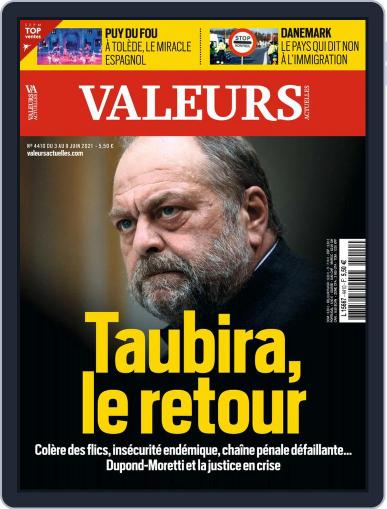 Valeurs Actuelles June 3rd, 2021 Digital Back Issue Cover