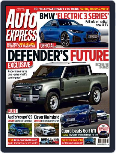 Auto Express June 2nd, 2021 Digital Back Issue Cover