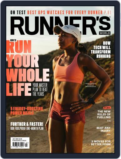 Runner's World UK July 1st, 2021 Digital Back Issue Cover