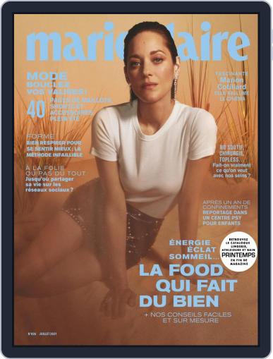 Marie Claire - France July 1st, 2021 Digital Back Issue Cover