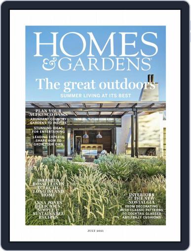 Homes & Gardens July 1st, 2021 Digital Back Issue Cover