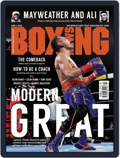 Boxing News June 3rd, 2021 Digital Back Issue Cover