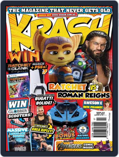 KRASH July 1st, 2021 Digital Back Issue Cover