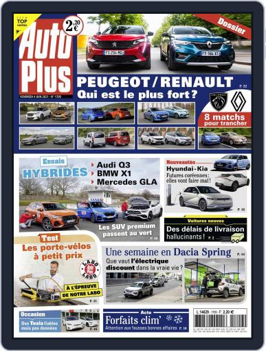 Auto Plus France June 4th, 2021 Digital Back Issue Cover