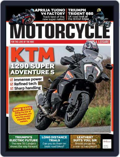Motorcycle Sport & Leisure July 1st, 2021 Digital Back Issue Cover