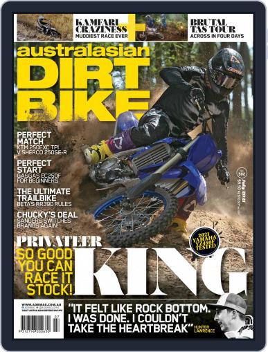 Australasian Dirt Bike July 1st, 2021 Digital Back Issue Cover