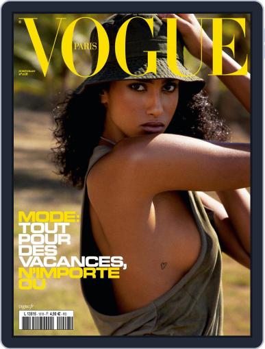 Vogue Paris June 1st, 2021 Digital Back Issue Cover