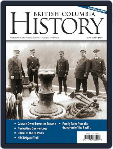 British Columbia History June 1st, 2021 Digital Back Issue Cover