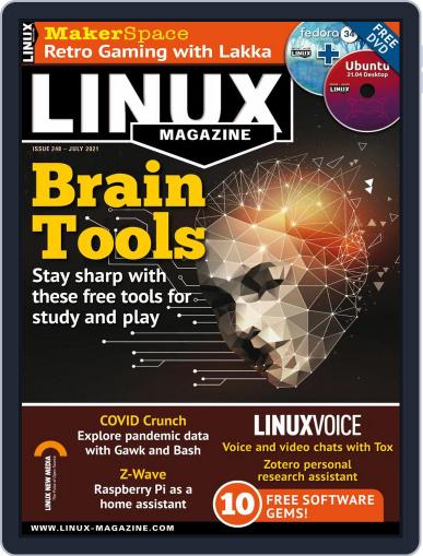 Linux July 1st, 2021 Digital Back Issue Cover