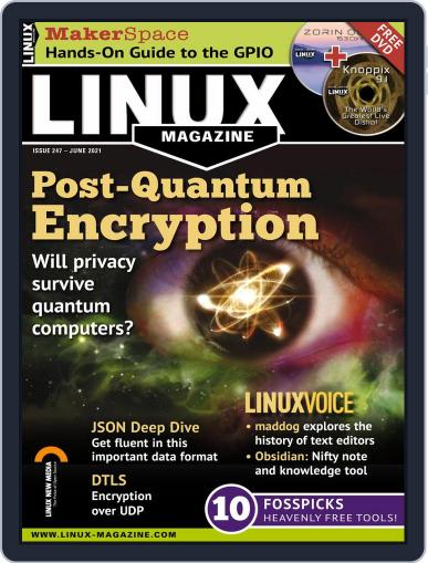 Linux June 1st, 2021 Digital Back Issue Cover