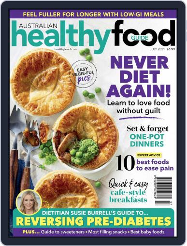 Healthy Food Guide July 1st, 2021 Digital Back Issue Cover