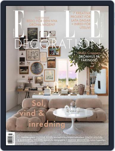ELLE Decoration Sweden June 1st, 2021 Digital Back Issue Cover
