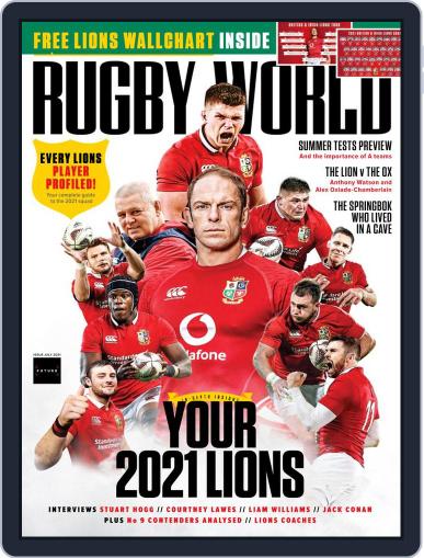 Rugby World July 1st, 2021 Digital Back Issue Cover