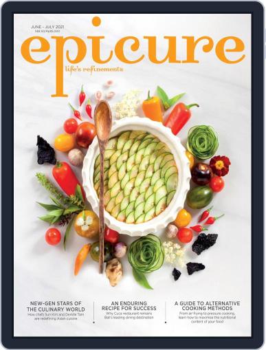 epicure June 1st, 2021 Digital Back Issue Cover