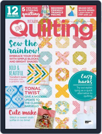 Love Patchwork & Quilting July 1st, 2021 Digital Back Issue Cover