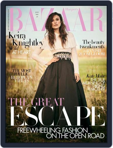 Harper's Bazaar UK July 1st, 2021 Digital Back Issue Cover