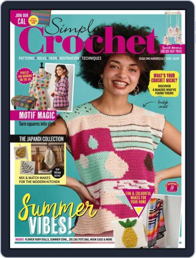 Simply Crochet June 1st, 2021 Digital Back Issue Cover