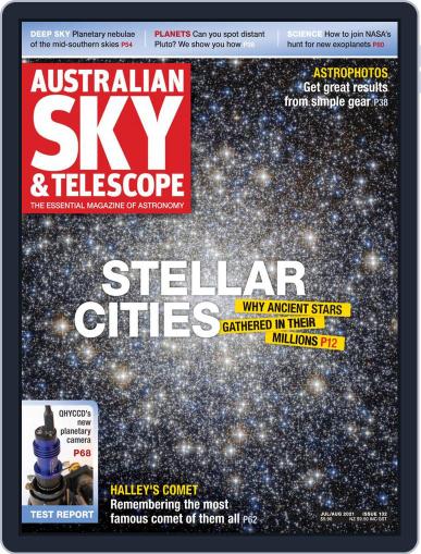 Australian Sky & Telescope July 1st, 2021 Digital Back Issue Cover