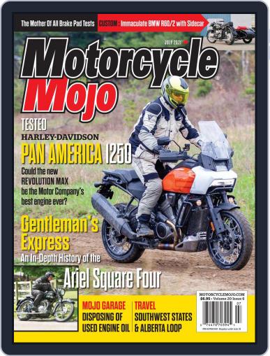 Motorcycle Mojo July 1st, 2021 Digital Back Issue Cover