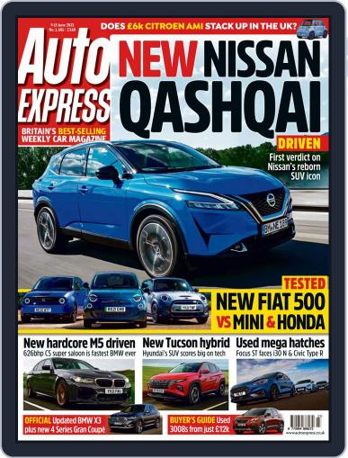 Auto Express June 9th, 2021 Digital Back Issue Cover