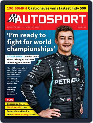 Autosport June 3rd, 2021 Digital Back Issue Cover