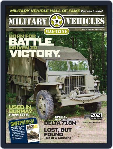 Military Vehicles July 1st, 2021 Digital Back Issue Cover