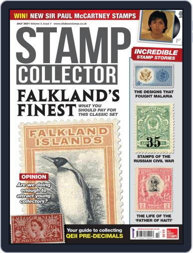 Stamp Collector July 1st, 2021 Digital Back Issue Cover