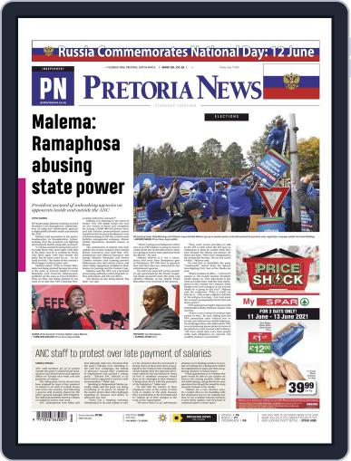Pretoria News June 11th, 2021 Digital Back Issue Cover