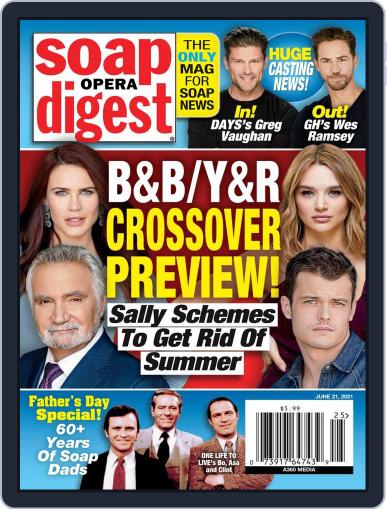 Soap Opera Digest June 21st, 2021 Digital Back Issue Cover