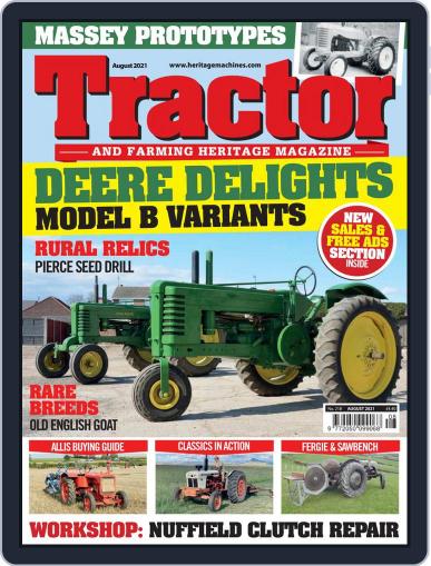 Tractor & Farming Heritage August 1st, 2021 Digital Back Issue Cover