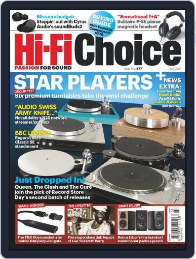 Hi-Fi Choice July 1st, 2021 Digital Back Issue Cover