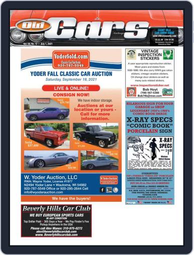 Old Cars Weekly July 1st, 2021 Digital Back Issue Cover