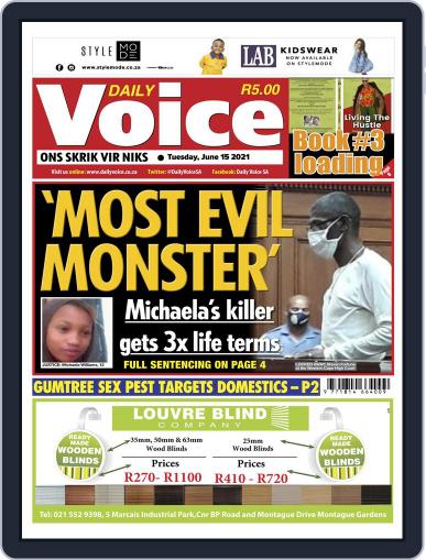 Daily Voice June 15th, 2021 Digital Back Issue Cover