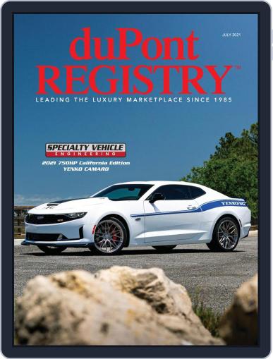duPont REGISTRY July 1st, 2021 Digital Back Issue Cover
