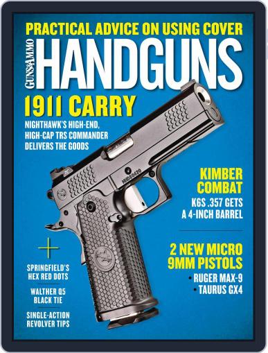 Handguns August 1st, 2021 Digital Back Issue Cover