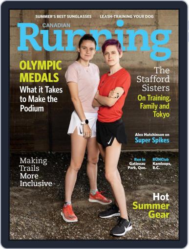 Canadian Running July 1st, 2021 Digital Back Issue Cover