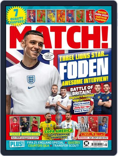 MATCH! June 15th, 2021 Digital Back Issue Cover