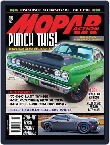 Mopar Action August 1st, 2021 Digital Back Issue Cover