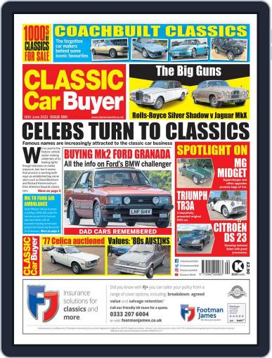 Classic Car Buyer June 16th, 2021 Digital Back Issue Cover