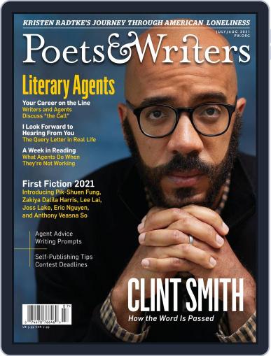 Poets & Writers July 1st, 2021 Digital Back Issue Cover