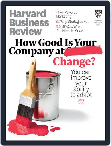 Harvard Business Review July 1st, 2021 Digital Back Issue Cover