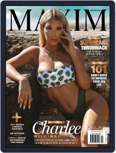 Maxim Australia July 1st, 2021 Digital Back Issue Cover