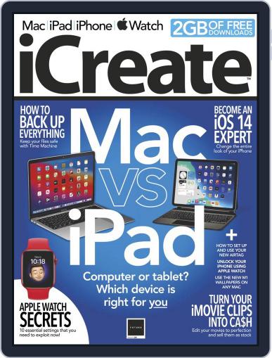 iCreate June 1st, 2021 Digital Back Issue Cover