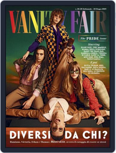 Vanity Fair Italia June 23rd, 2021 Digital Back Issue Cover