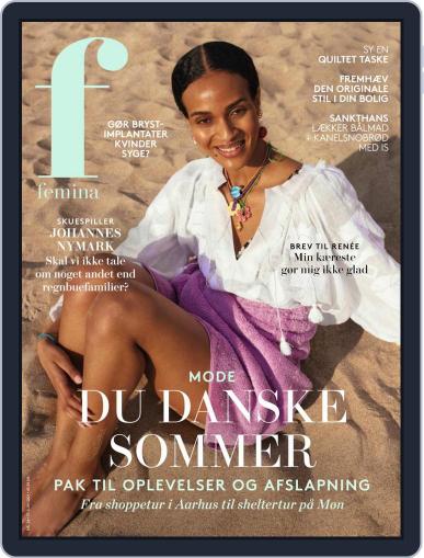 femina Denmark June 17th, 2021 Digital Back Issue Cover