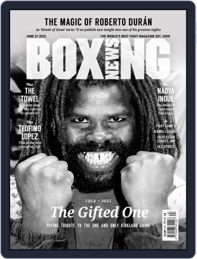 Boxing News June 17th, 2021 Digital Back Issue Cover