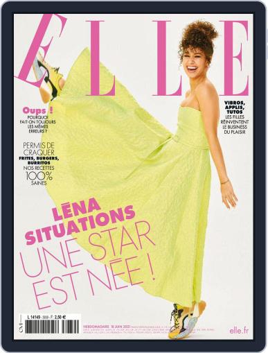 Elle France June 18th, 2021 Digital Back Issue Cover
